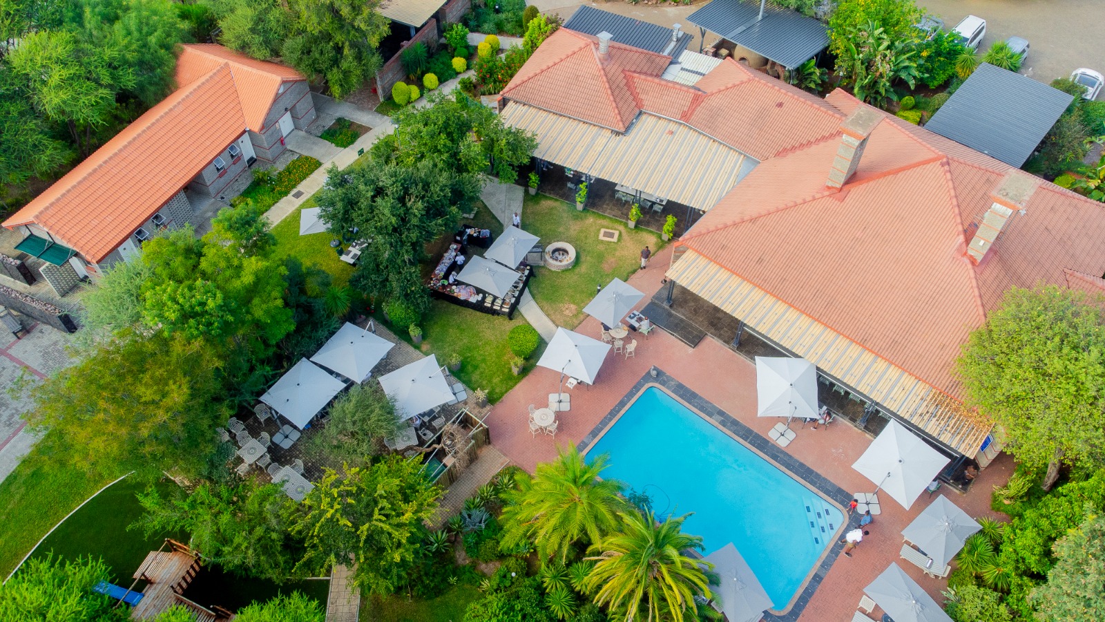 Kasimba Hotel aerial view 2