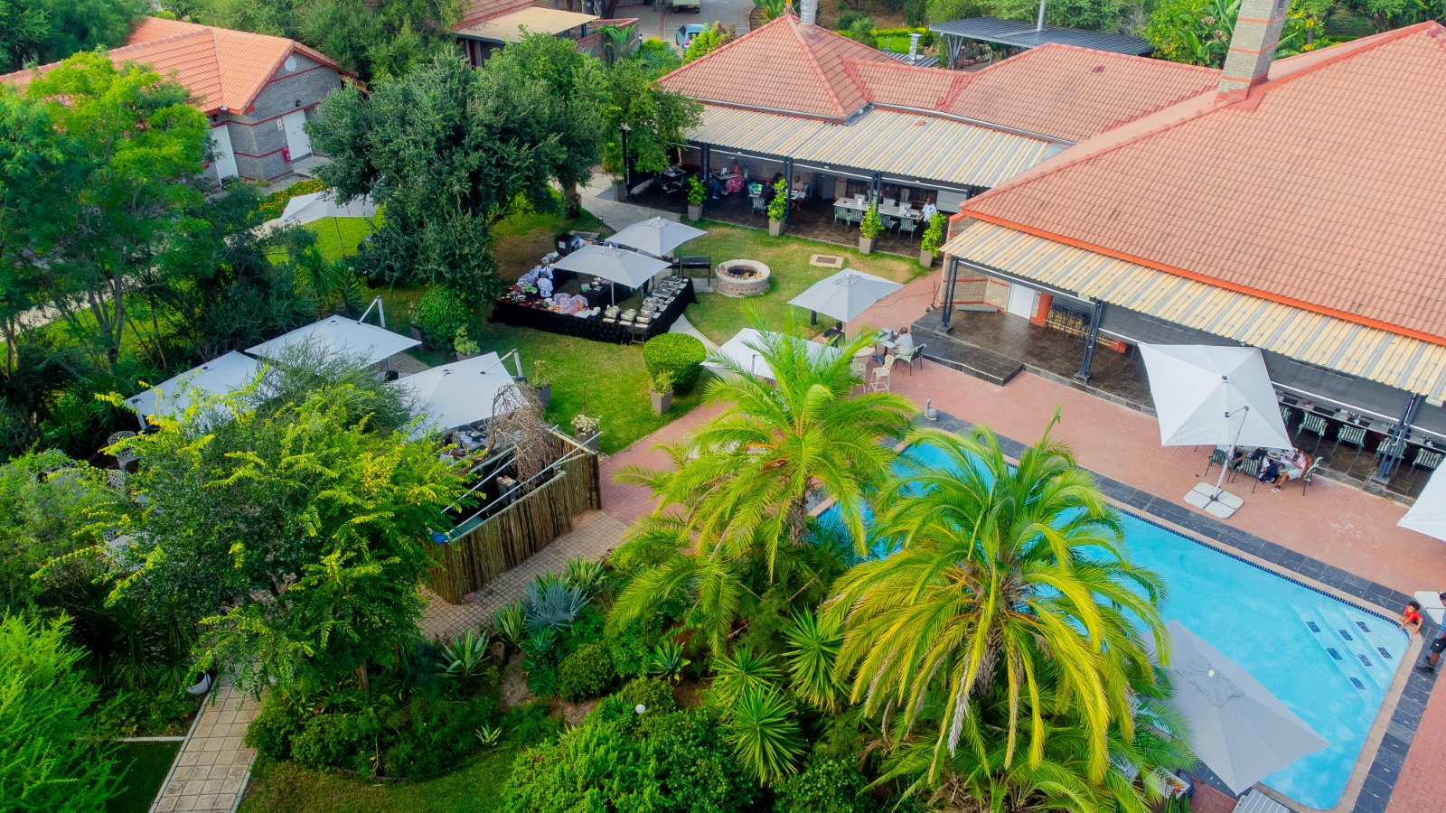 Kasimba Hotel aerial view 3