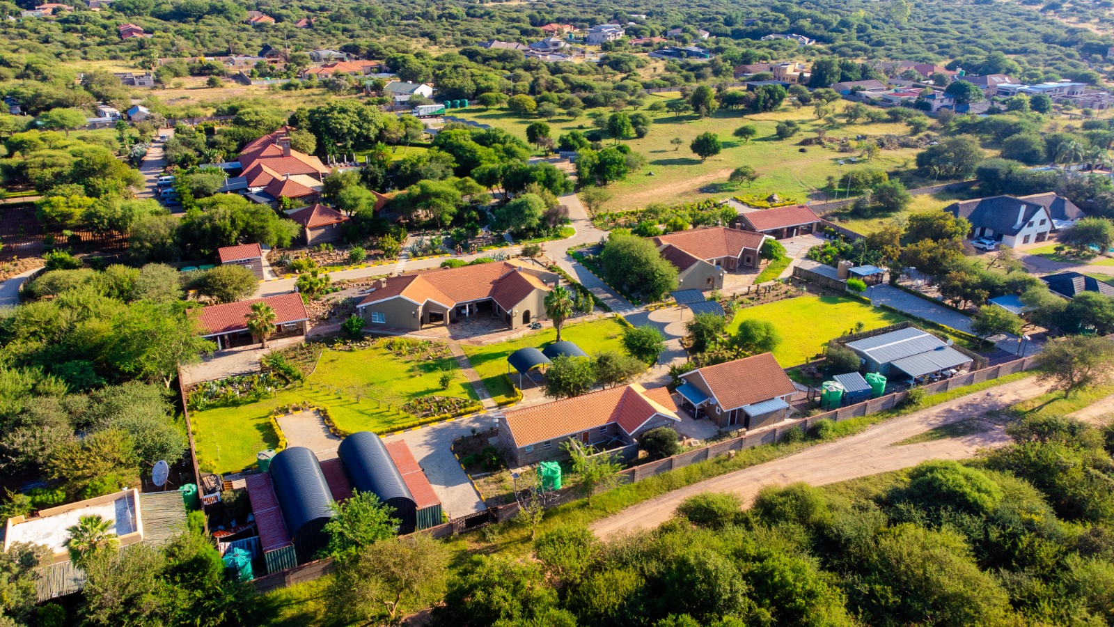 Kasimba Hotel aerial view 5
