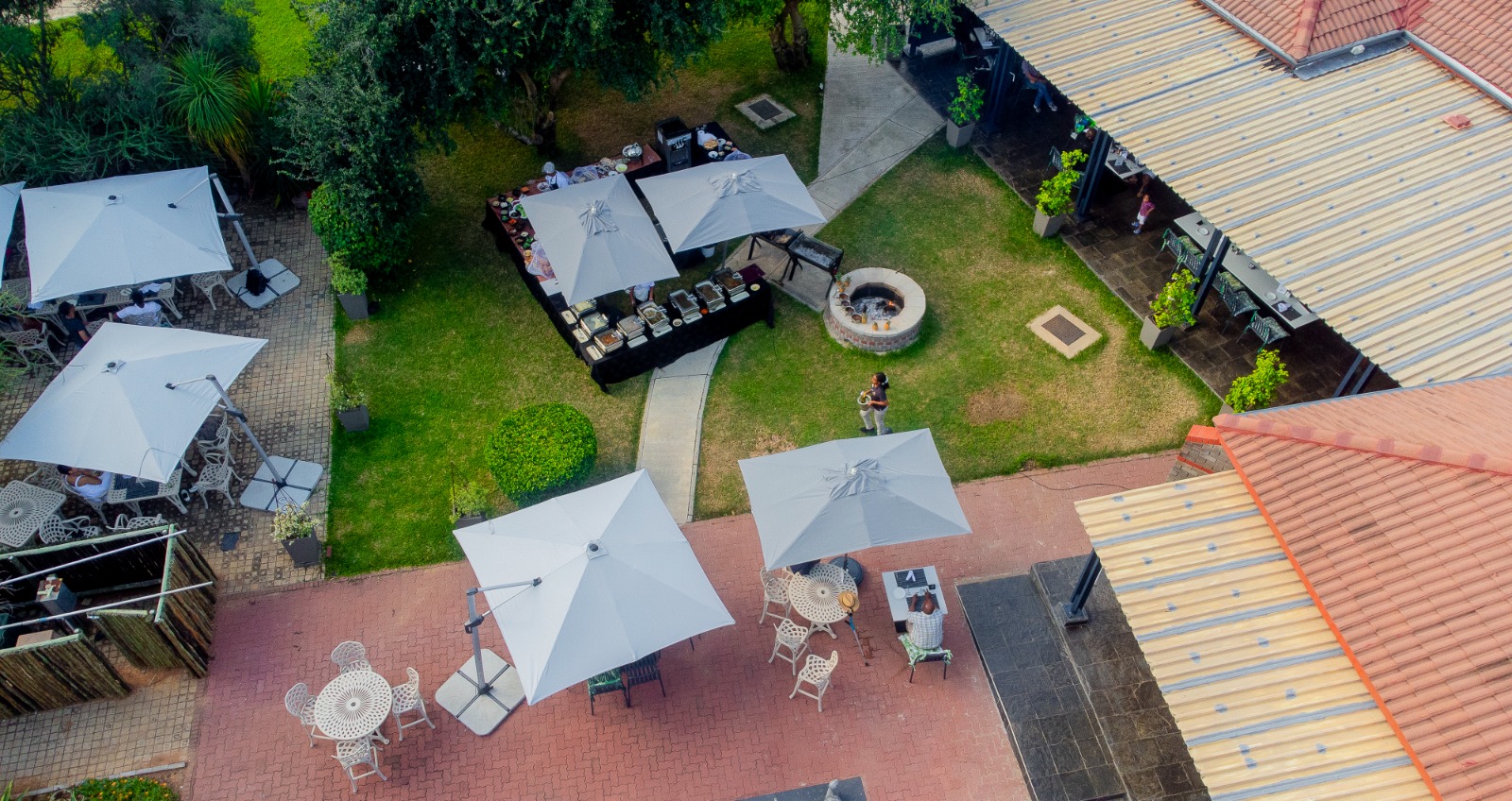 Kasimba Hotel aerial view 7